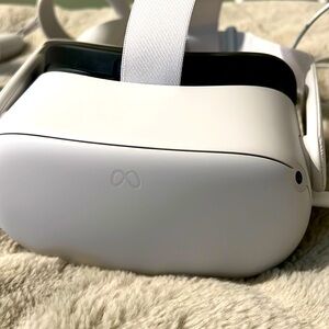 Meta Quest2 VR head set with controllers